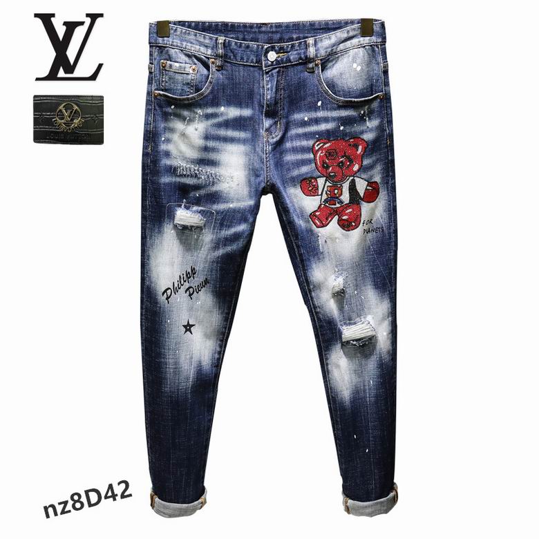LV Jean Pants Long-027
